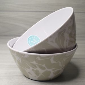 Cereal plastic Bowl Melamine Martha Stewart 5.9in(15cm)